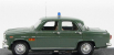 Rio-models Alfa romeo Giulietta Polizia Reparto Mobile 1955 1:43 Vojenská Zelená