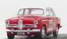 Rio-models Alfa romeo Giulietta Servizio Marmitte Abarth 1957 1:43 Červená Bílá