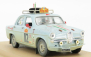Rio-models Alfa romeo Giulietta Ti N 112 1957 - Rally Raid Pechino - Parigi 2007 R.chiodi - M.degli Espositi 1:43 Světle Modrá