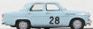 Rio-models Alfa romeo Giulietta Ti N 28 Tour De France H.consten 1:43 Světle Modrá