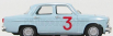 Rio-models Alfa romeo Giulietta Ti N 3 Rally Montecarlo 1960 E.carlsson 1:43 Světle Modrá