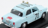 Rio-models Alfa romeo Giulietta Ti N 71 Rally Montecarlo 1960 Loffler - Johansson 1:43 Světle Modrá