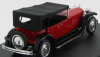 Rio-models Bugatti Type 41 Royale Torpedo Cabriolet Closed 1927 1:43 Červená Černá