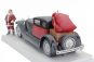 Rio-models Bugatti Type 41 Royale Weymann 1929 - Christmas Edition 2023 - Con Babbo Natale - With Santa Claus Figure 1:43 Bílá Černá Červená
