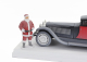 Rio-models Bugatti Type 41 Royale Weymann 1929 - Christmas Edition 2023 - Con Babbo Natale - With Santa Claus Figure 1:43 Bílá Černá Červená