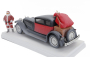 Rio-models Bugatti Type 41 Royale Weymann 1929 - Christmas Edition 2023 - Con Babbo Natale - With Santa Claus Figure 1:43 Bílá Černá Červená