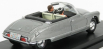 Rio-models Citroen Ds 19 Cabriolet Just Married 1961 With Figures 1:43 Grey
