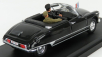 Rio-models Citroen Ds Cabriolet With Figure General De Gaulle 1959 1:43 Black