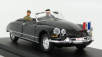 Rio-models Citroen Ds Cabriolet With Figure General De Gaulle 1959 1:43 Black