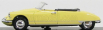 Rio-models Citroen Ds19 Cabriolet - Usine 1961 1:43 Žlutá