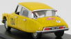 Rio-models Citroen Ds19 N 104 Rally Montecarlo 1962 Maurel - Courbe 1:43 Žlutá