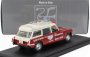 Rio-models Citroen Ds21 Break Sw Station Wagon Ferrari Chronometrage Service Assistance 1970 Niki Lauda - Clay Regazzoni 1:43 Červená Bílá