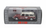 Rio-models Citroen Ds21 Break Sw Station Wagon Ferrari Chronometrage Service Assistance 1970 Niki Lauda - Clay Regazzoni 1:43 Červená Bílá