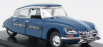 Rio-models Citroen Ds21 Gendarmerie 1972 1:43 Blue