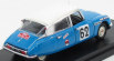 Rio-models Citroen Ds21 N 62 Rally Montecarlo 1970 Salomon - Saintigny 1:43 Modrá Ivory