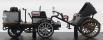 Rio-models De dion bouton With Trailer 1894 1:43 Černá Hnědá