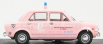 Rio-models Fiat 128 4 Door - 4 Porte Croce Rosa Celeste Servizio Medico Pediatrico 1971 1:43 Pink
