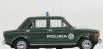 Rio-models Fiat 128 4 Porte Polizia Police 1969 1:43 Zelená