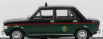 Rio-models Fiat 128 Taxi Milano 1969 1:43 Zelená Černá