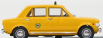 Rio-models Fiat 128 Taxi Milano 1971 - 4 Porte - 4 Doors 1:43 Žlutá