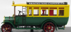 Rio-models Fiat 18bl Autobus Bracigiano - Camarelle 1916 1:43 Zelená Žlutá