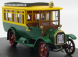 Rio-models Fiat 18bl Autobus Bracigiano - Camarelle 1916 1:43 Zelená Žlutá