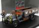 Rio-models Fiat 18bl Truck - W Il Fascio - La Marcia Su Roma 22 Ottobre 1922 With Figures 1:43 Vojenská Šedá