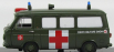 Rio-models Fiat 238 Minibus Ambulanza Militare Sovrano Ordine Di Malta 1970 1:43 Vojenská Zelená