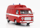 Rio-models Fiat 238 Tetto Alto Ambulanza Vigili Del Fuoco 1970 1:43 Red