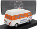 Rio-models Fiat 238 Tetto Alto Van Aci Assistenza Vacanze 1970 1:43 Bílá Oranžová