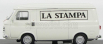 Rio-models Fiat 238 Van La Stampa 1970 1:43 Bílá