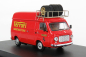 Rio-models Fiat 238 Van Tetto Alto Con Portapacchi Assistenza Corse Ferrari 1970 - High Roof With Rack 1:43 Red