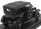Rio-models Fiat 501 Cabriolet Closed La Saetta Del Re 1919 1:43 Black