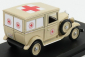 Rio-models Fiat 508 Balilla Ambulanza Military Africa 1935 1:43 Cream