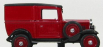 Rio-models Fiat 508 Balilla Van 1935 1:43 Červená Černá