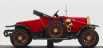 Rio-models Fiat Tipo Zero Spider 1912 1:43 Červená Černá