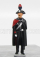 Rio-models Fiat Zero 200th Anniversary Carabinieri With 2 Figures 1906 1:43 Black