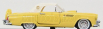 Rio-models Ford usa Thunderbird Cabriolet - Closed 1955 1:43 Žlutá