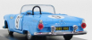 Rio-models Ford usa Thunderbird Cabriolet N 9 Sebring 1955 Scher - Davis 1:43 Světle Modrá