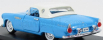 Rio-models Ford usa Thunderbird Spider Soft-top 1956 1:43 Světle Modrá Bílá