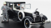 Rio-models Isotta fraschini 8a Torpedo By Fleetwood - Rodolfo Valentino Personal Car - With Figures 1925 1:43 Black Ivory