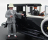 Rio-models Isotta fraschini 8a Torpedo By Fleetwood - Rodolfo Valentino Personal Car - With Figures 1925 1:43 Black Ivory