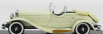 Rio-models Isotta fraschini Torpedo Castagna Cabriolet 1930 - James Dean Il Gigante - Giant The Movie 1:43 Bílá
