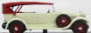 Rio-models Mercedes benz 11-40 Cabriolet Closed 1924 1:43 Bílá Červená