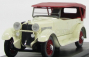 Rio-models Mercedes benz 11-40 Cabriolet Closed 1924 1:43 Bílá Červená