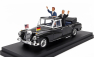 Rio-models Mercedes benz 300d (w189) Cabriolet Open 1963 With Konrad Adenauer And John Fitzgerald Kennedy Figures 1:43 Black