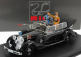 Rio-models Mercedes benz 770 Tourer Berlin Parade 25th September 1937 - With Figures Hitler Mussolini And 2x Nazists 1:43 Black