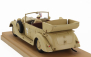 Rio-models Mercedes benz 770k Cabriolet Africa Korps 1941 With Rommel And Driver Figures 1:43 Vojenský Písek
