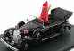 Rio-models Mercedes benz 770k Cabriolet Nuremberg Parade Hitler 1938 With Figure 1:43 Black
