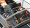 Rio-models Mercedes benz 770k Cabriolet With Adolf Hitler - Eva Braun - Ss Military - Graduated Driver - 1942 - Exclusive Carmodel 1:43 Military Black